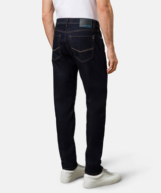 PIERRE CARDIN LYON Tapered Jeans - Midnight Ink Stonewash - 34510 8007.6801
