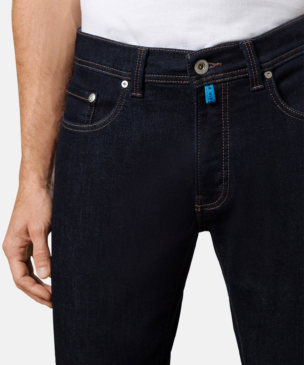 PIERRE CARDIN LYON Tapered Jeans - Midnight Ink Stonewash - 34510 8007.6801 von Pierre Cardin
