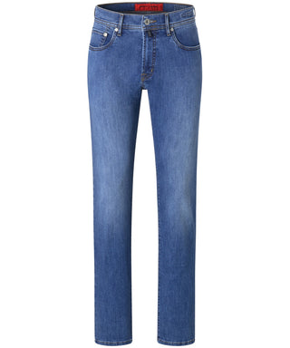 PIERRE CARDIN LYON VOYAGE Jeans - Ocean Mist Wash - 38915 7701.07