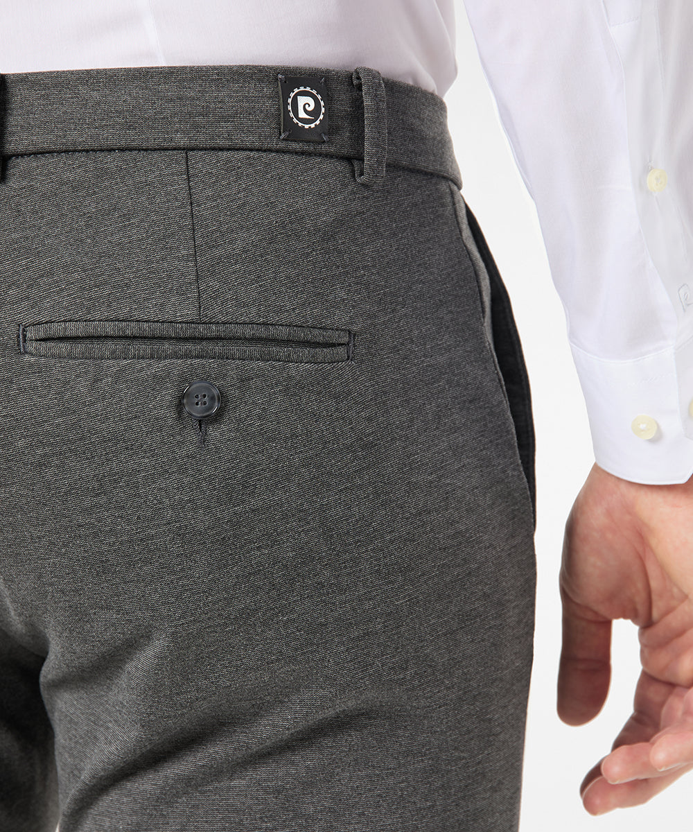 PIERRE CARDIN Lyon Chino - Smoke Heather Grey - 33307 4779.85 von Pierre Cardin