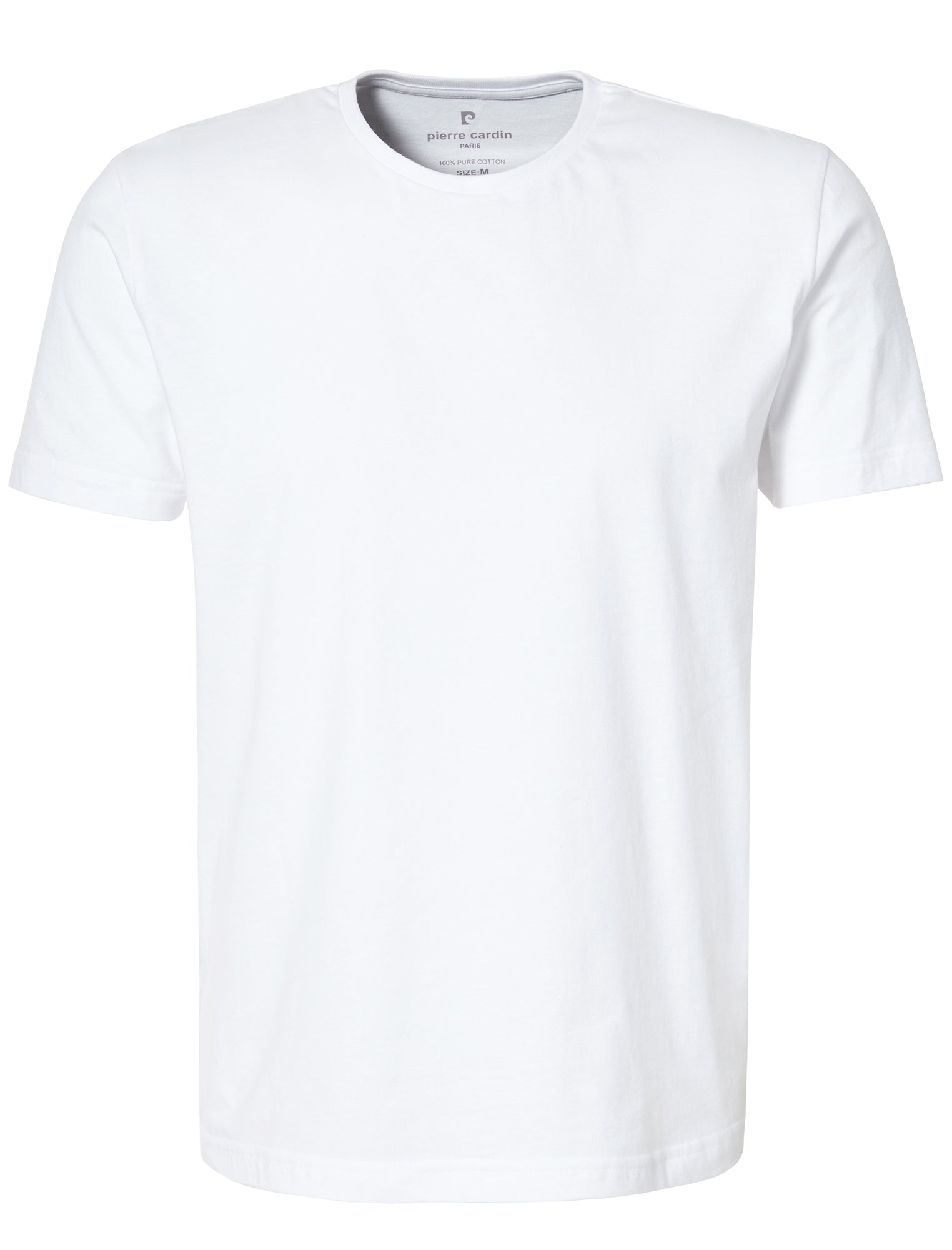PIERRE CARDIN Doppelpack T-Shirt Rundhals - Bright Ivory White - 51200 7000.1000