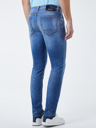 PIERRE CARDIN Antibes Five Pocket - Coastal Denim Blue - 3003 6100.53