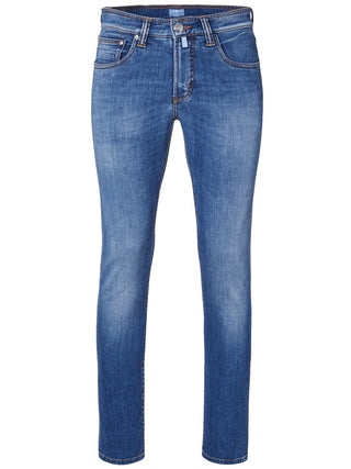 PIERRE CARDIN Antibes Five Pocket - Coastal Denim Blue - 3003 6100.53