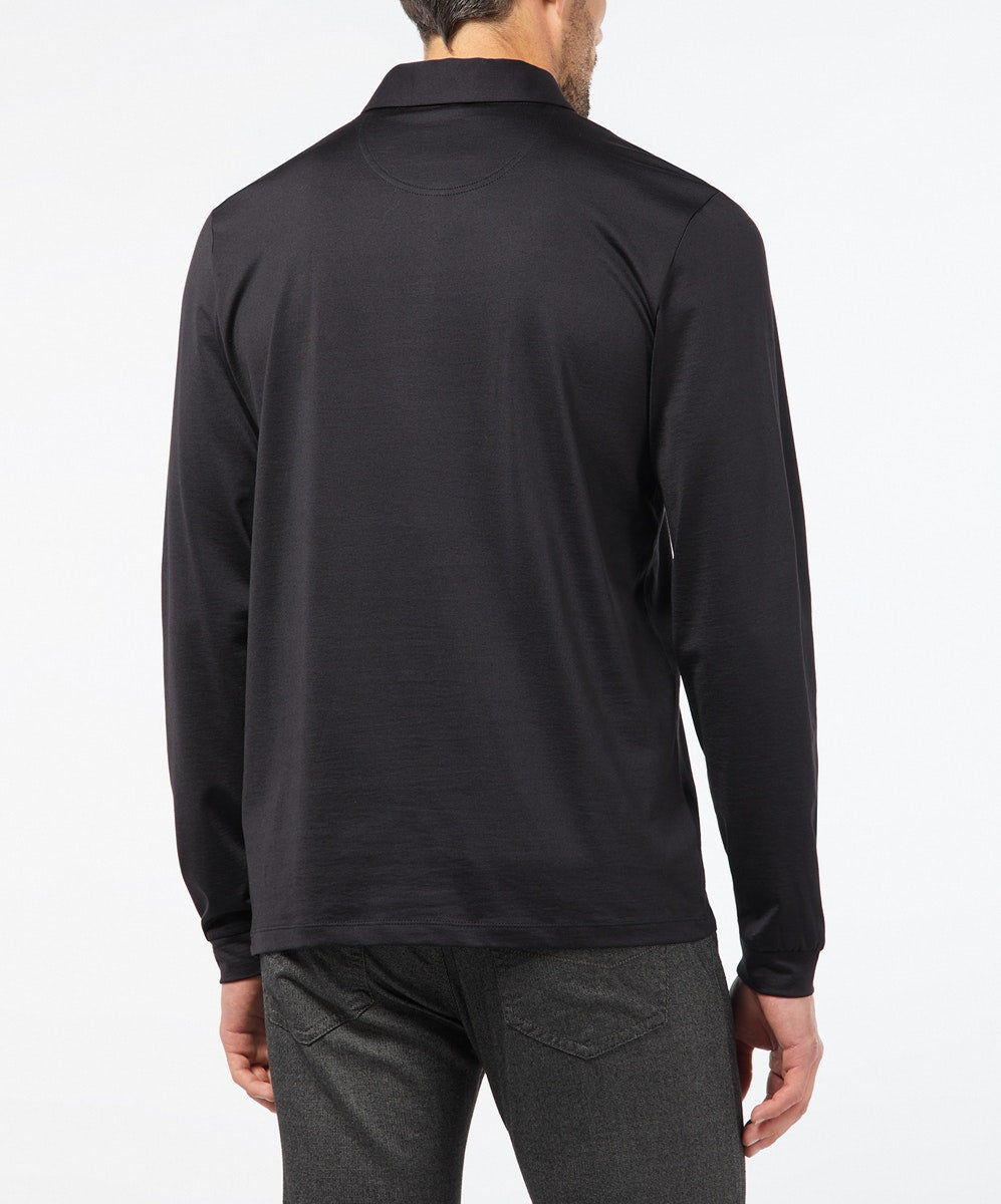 PIERRE CARDIN POLOSHIRT LANGARM - Midnight Ink Blue - 53704 92317.3000 von Pierre Cardin