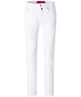 PIERRE CARDIN Deauville Jeans - Alabaster Breeze White - 31961 7330.10