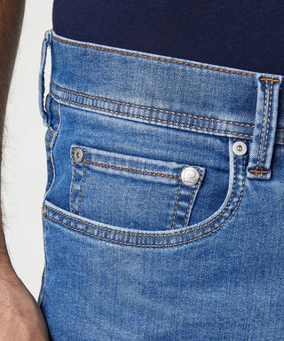 PIERRE CARDIN Futureflex Shorts - Coastal Chambray - 3452 8882.17