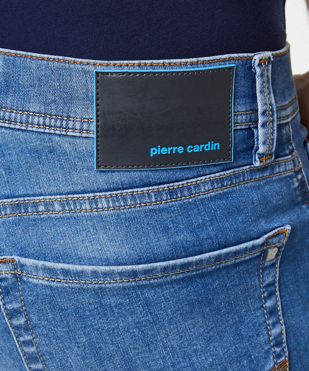 PIERRE CARDIN Futureflex Shorts - Coastal Chambray - 3452 8882.17 von Pierre Cardin