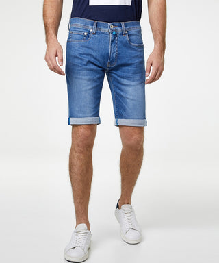 PIERRE CARDIN Futureflex Shorts - Coastal Chambray - 3452 8882.17