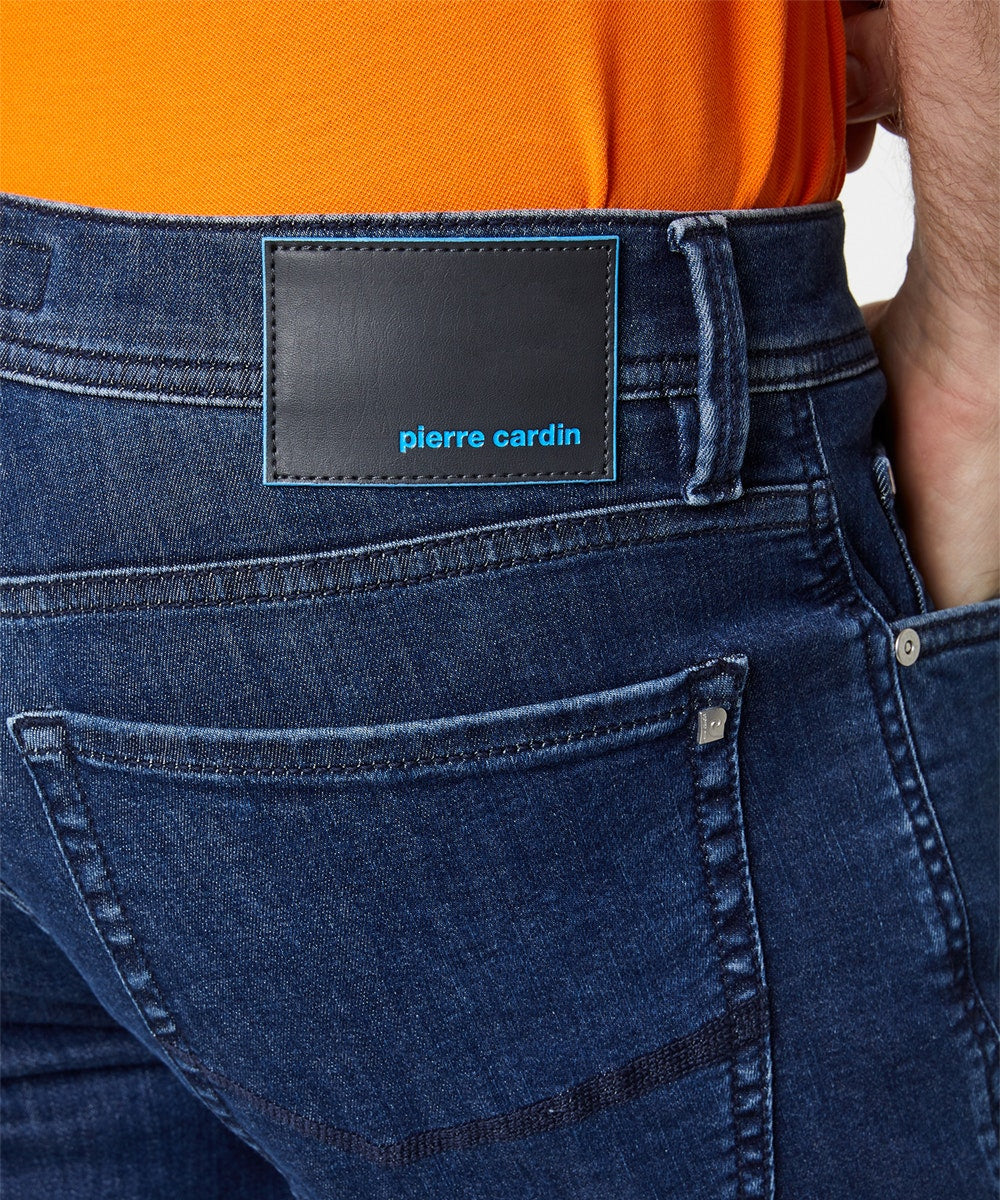 PIERRE CARDIN Futureflex Shorts - Midnight Rinse Blue - 3452 8882.27 von Pierre Cardin