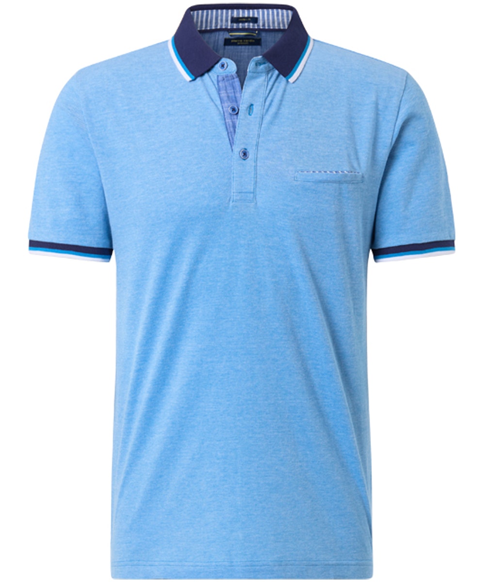 PIERRE CARDIN Poloshirt - Coastal Sky Blue - 52124 1226.3760