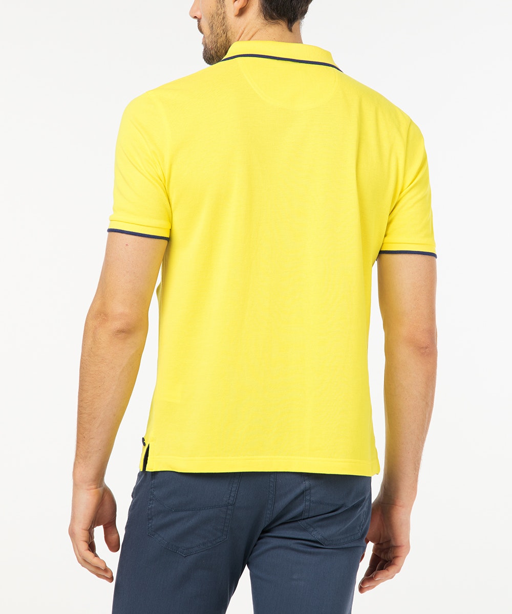 PIERRE CARDIN POLOSHIRT COTTON PIQUE Popcorn Sun Polo - 52114 1225.4034 von Pierre Cardin