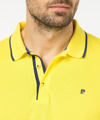 PIERRE CARDIN POLOSHIRT COTTON PIQUE Popcorn Sun Polo - 52114 1225.4034