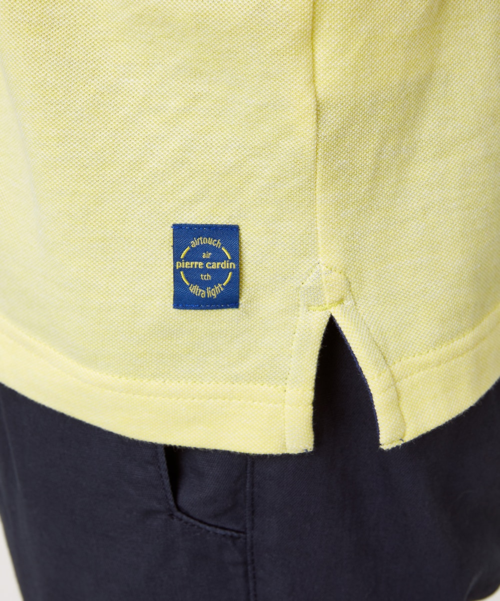 PIERRE CARDIN Poloshirt Bicolor - Sunbeam Canary - 52124 1226.4034 von Pierre Cardin