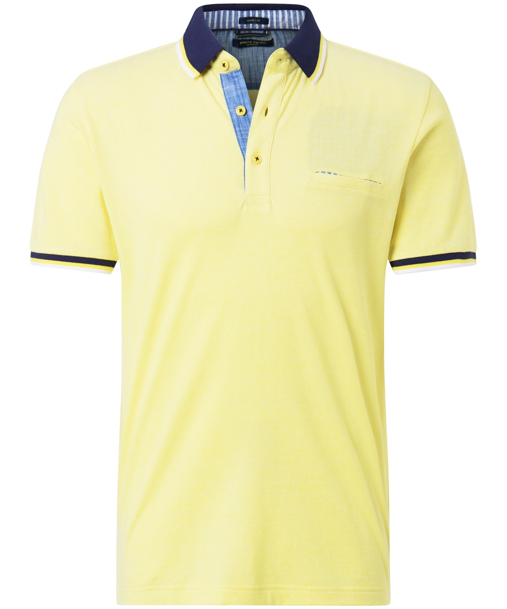 PIERRE CARDIN Poloshirt Bicolor - Sunbeam Canary - 52124 1226.4034