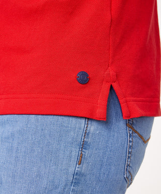 PIERRE CARDIN Poloshirt - Crimson Navy Pique - 52114 1225.5080