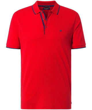 PIERRE CARDIN Poloshirt - Crimson Navy Pique - 52114 1225.5080