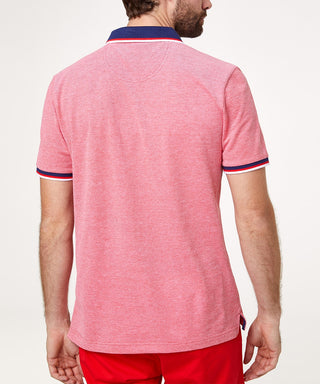 PIERRE CARDIN Poloshirt Bicolor - Blush Coral Red - 52124 1226.5080