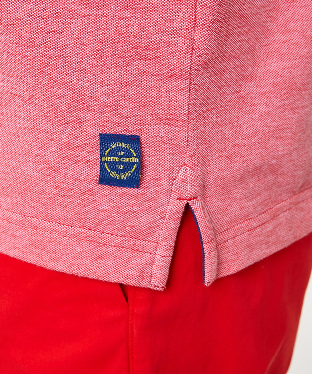PIERRE CARDIN Poloshirt Bicolor - Blush Coral Red - 52124 1226.5080 von Pierre Cardin