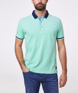 PIERRE CARDIN Poloshirt - Mint Riviera Green - 52124 1226.6275