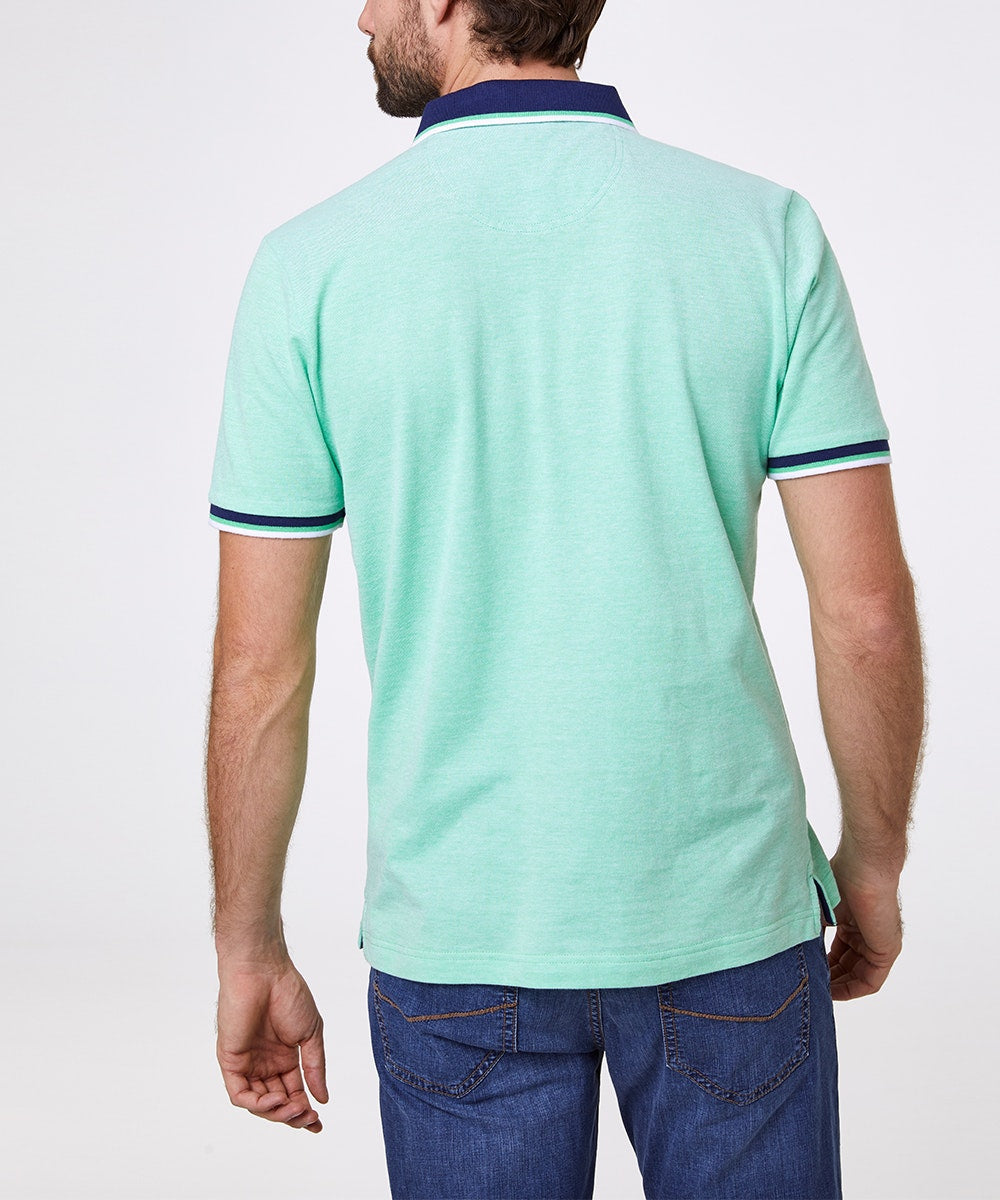 PIERRE CARDIN Poloshirt - Mint Riviera Green - 52124 1226.6275 von Pierre Cardin