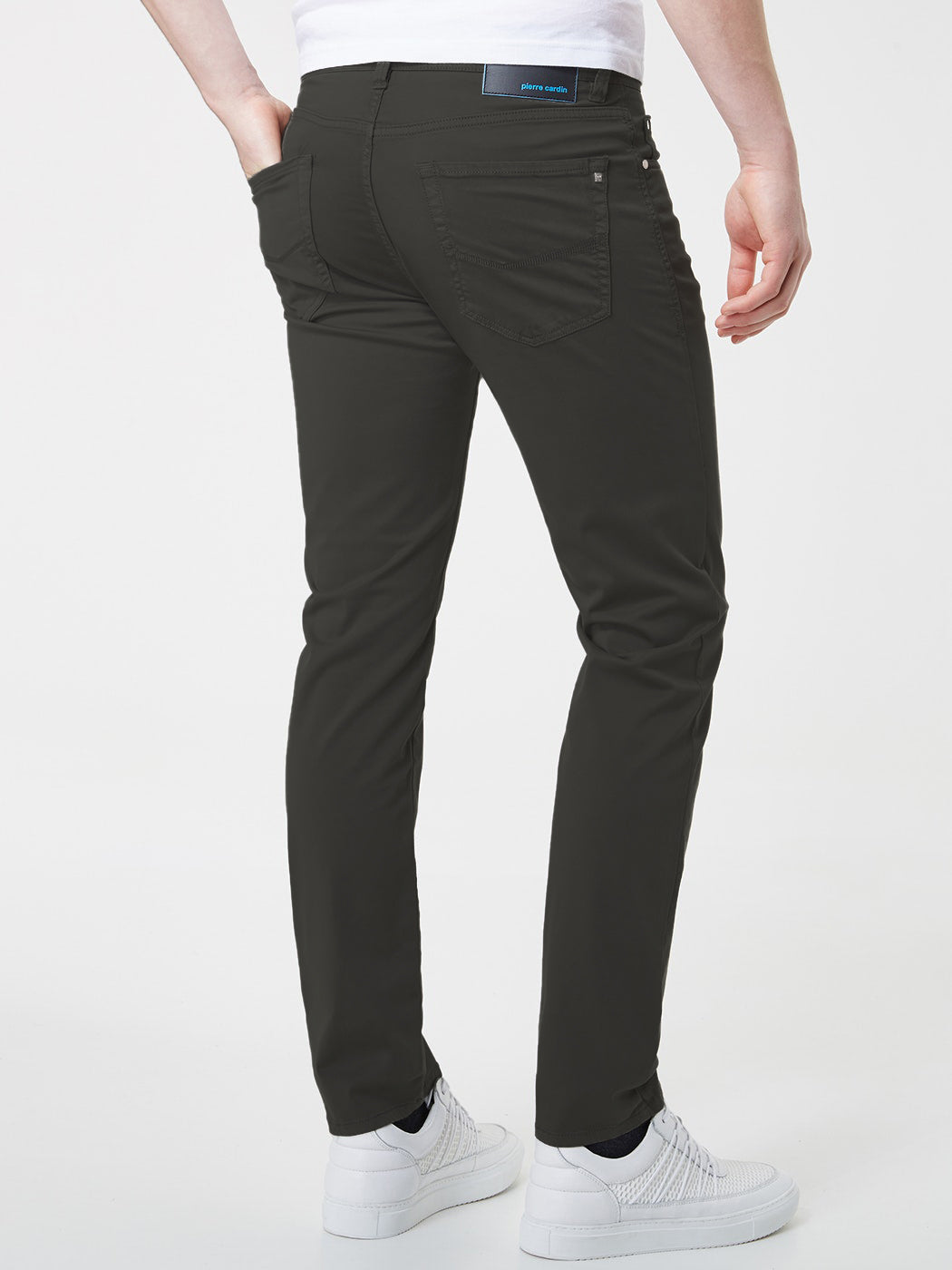 PIERRE CARDIN LYON Chino - Mocha Trail Brown - 3451 2000.87 von Pierre Cardin
