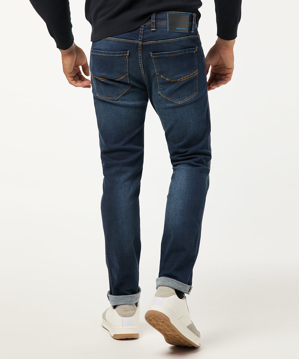 PIERRE CARDIN LYON Hose - Midnight Indigo Wash - 3411 8854.01 von Pierre Cardin