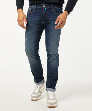 PIERRE CARDIN LYON Hose - Midnight Indigo Wash - 3411 8854.01