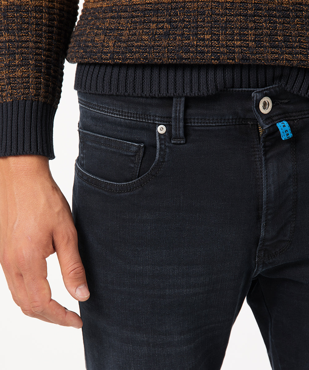PIERRE CARDIN Lyon Five Pocket - Night Denim Ink - 3411 8855.01 von Pierre Cardin