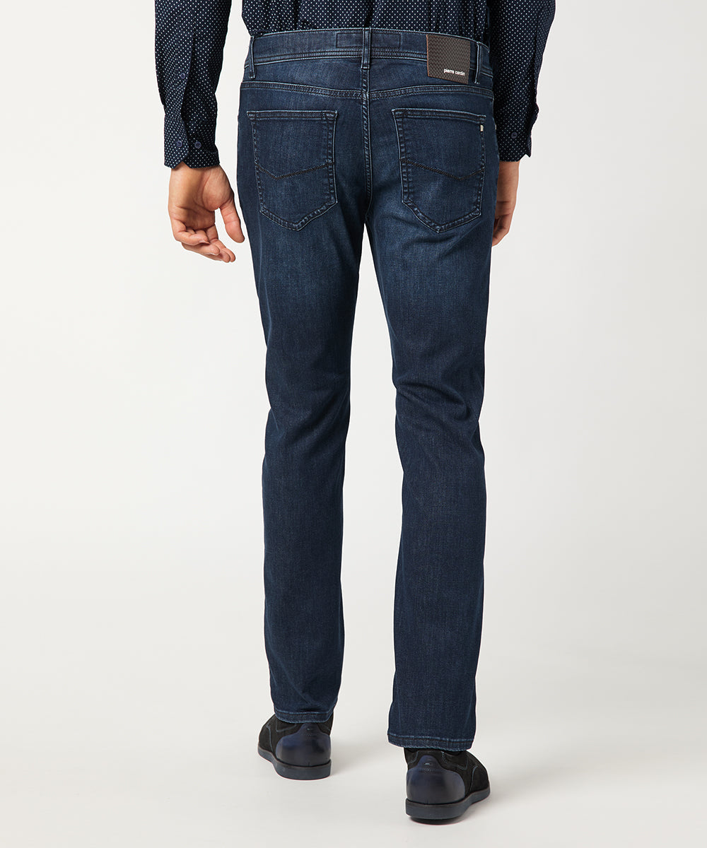 PIERRE CARDIN LYON Five Pocket - Deep Indigo Wash - 30915 7701.12