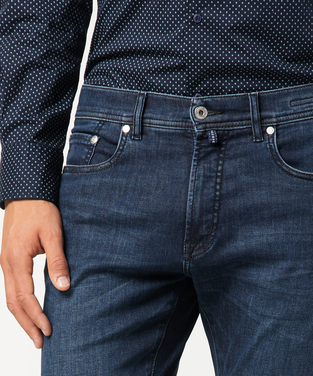PIERRE CARDIN LYON Five Pocket - Deep Indigo Wash - 30915 7701.12 von Pierre Cardin