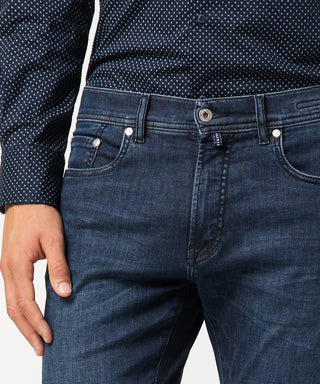 PIERRE CARDIN LYON Five Pocket - Deep Indigo Wash - 30915 7701.12