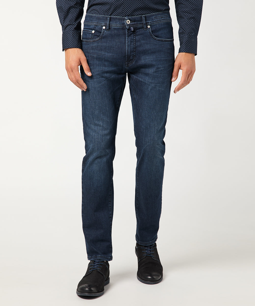 PIERRE CARDIN LYON Five Pocket - Deep Indigo Wash - 30915 7701.12