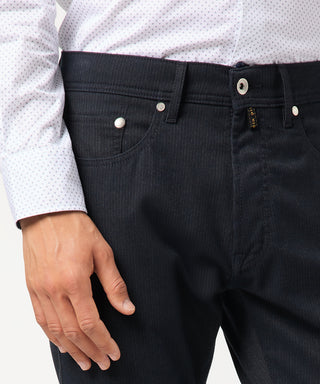 PIERRE CARDIN LYON Hose - Obsidian Shadow Pinstripe - 30917 4795.68