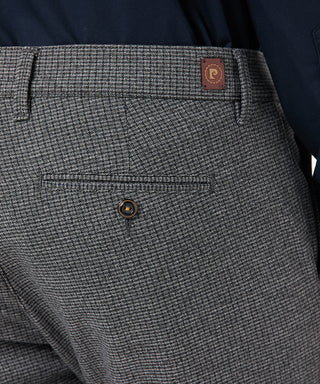 PIERRE CARDIN LYON Chino - Charcoal Grid Grey - 33747 4793.82