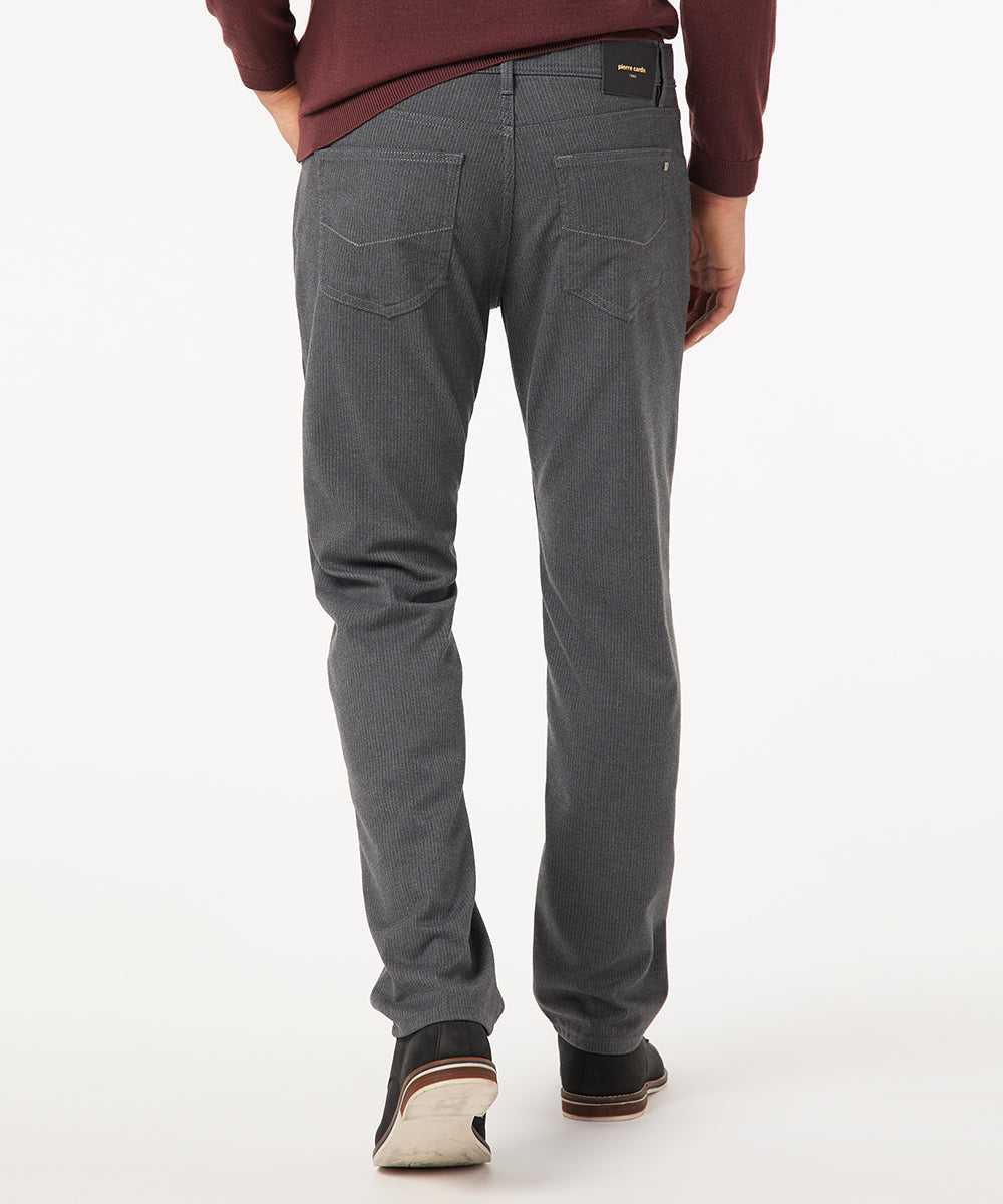 PIERRE CARDIN LYON Chino - Charcoal Pinstripe - 30917 4795.83 von Pierre Cardin