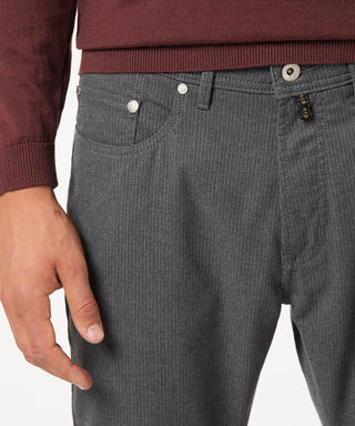 PIERRE CARDIN LYON Chino - Charcoal Pinstripe - 30917 4795.83