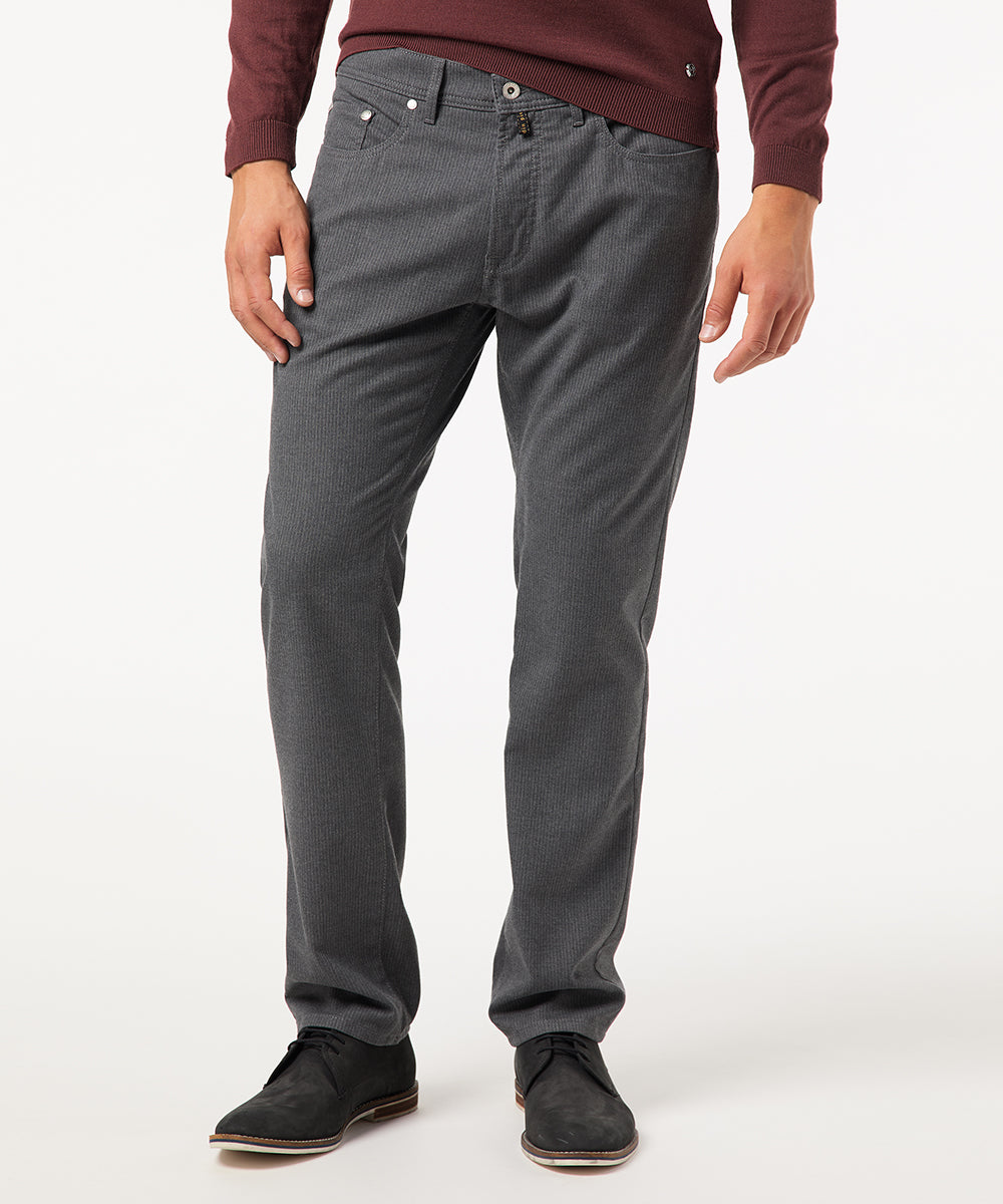 PIERRE CARDIN LYON Chino - Charcoal Pinstripe - 30917 4795.83