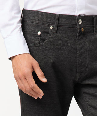 PIERRE CARDIN LYON Hose - Midnight Charcoal - 30917 4791.85