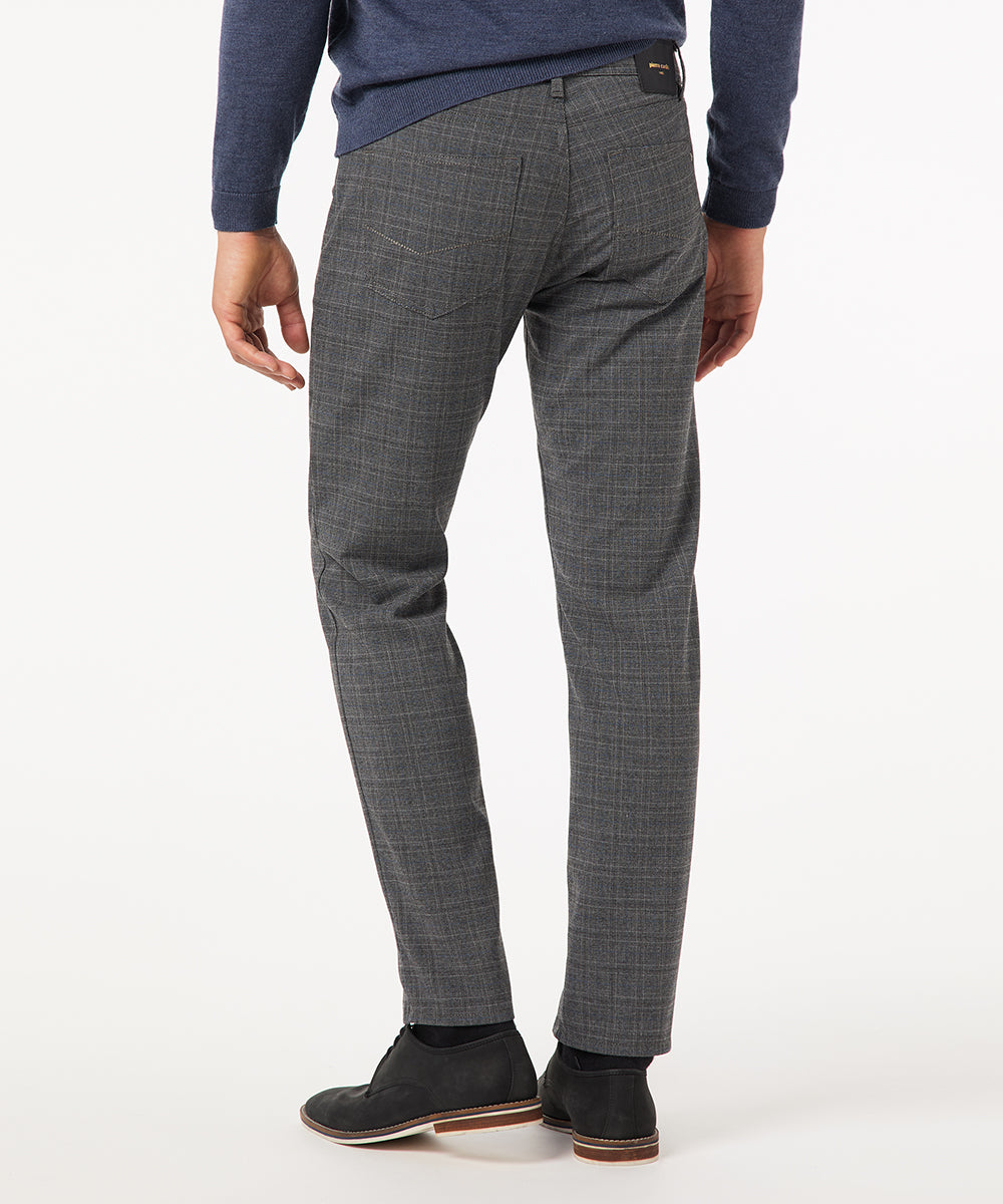 PIERRE CARDIN Lyon Five Pocket - Slate Grid Blue - 30917 4803.85 von Pierre Cardin