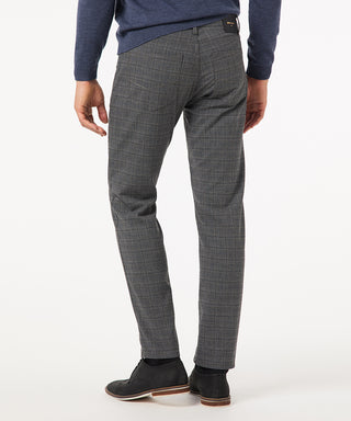 PIERRE CARDIN Lyon Five Pocket - Slate Grid Blue - 30917 4803.85