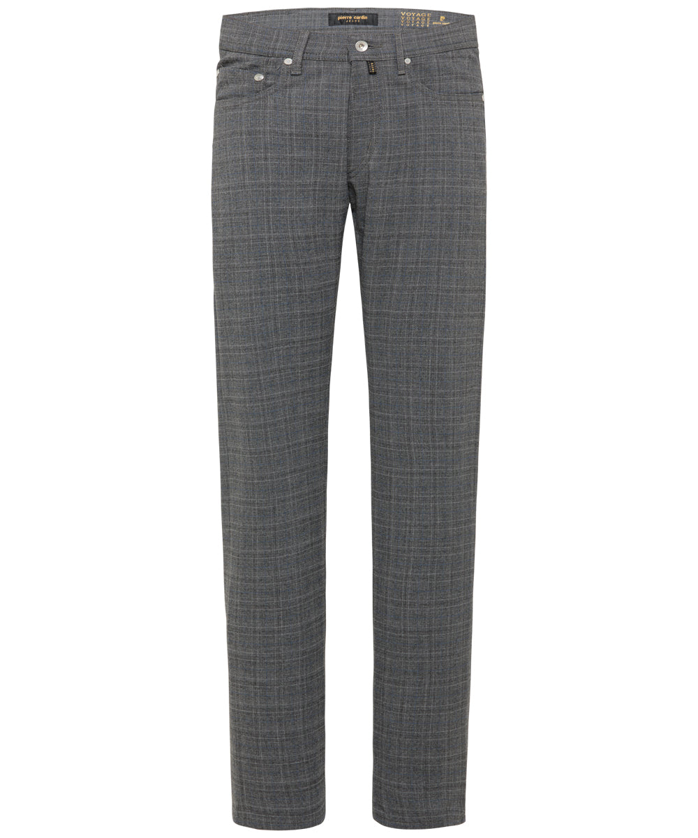 PIERRE CARDIN Lyon Five Pocket - Slate Grid Blue - 30917 4803.85