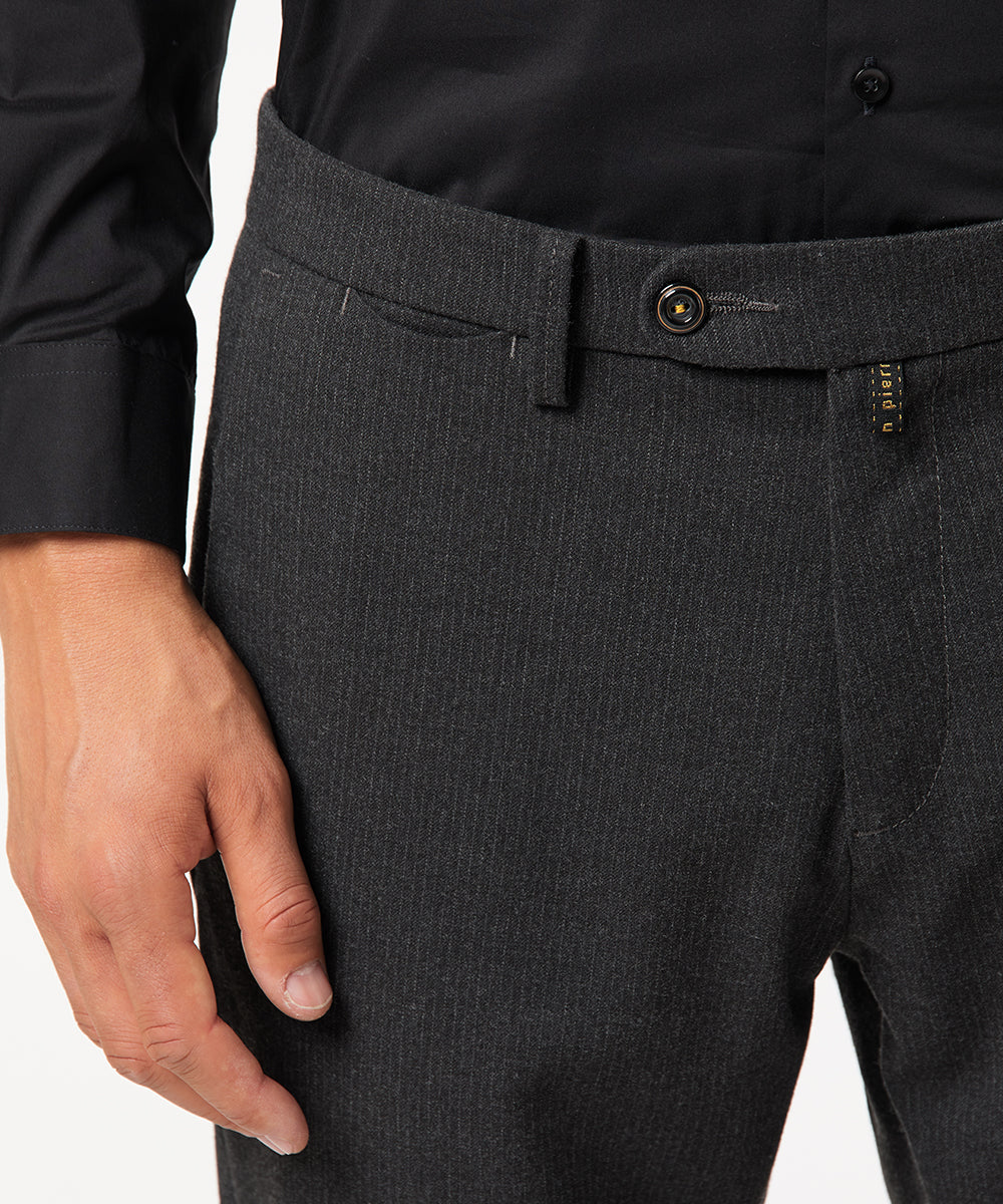 PIERRE CARDIN LYON Chino - Night Slate Stripe - 33747 4795.85 von Pierre Cardin