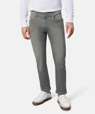 PIERRE CARDIN Lyon Tapered - Smoky Sage Denim - 34510 8028.5834