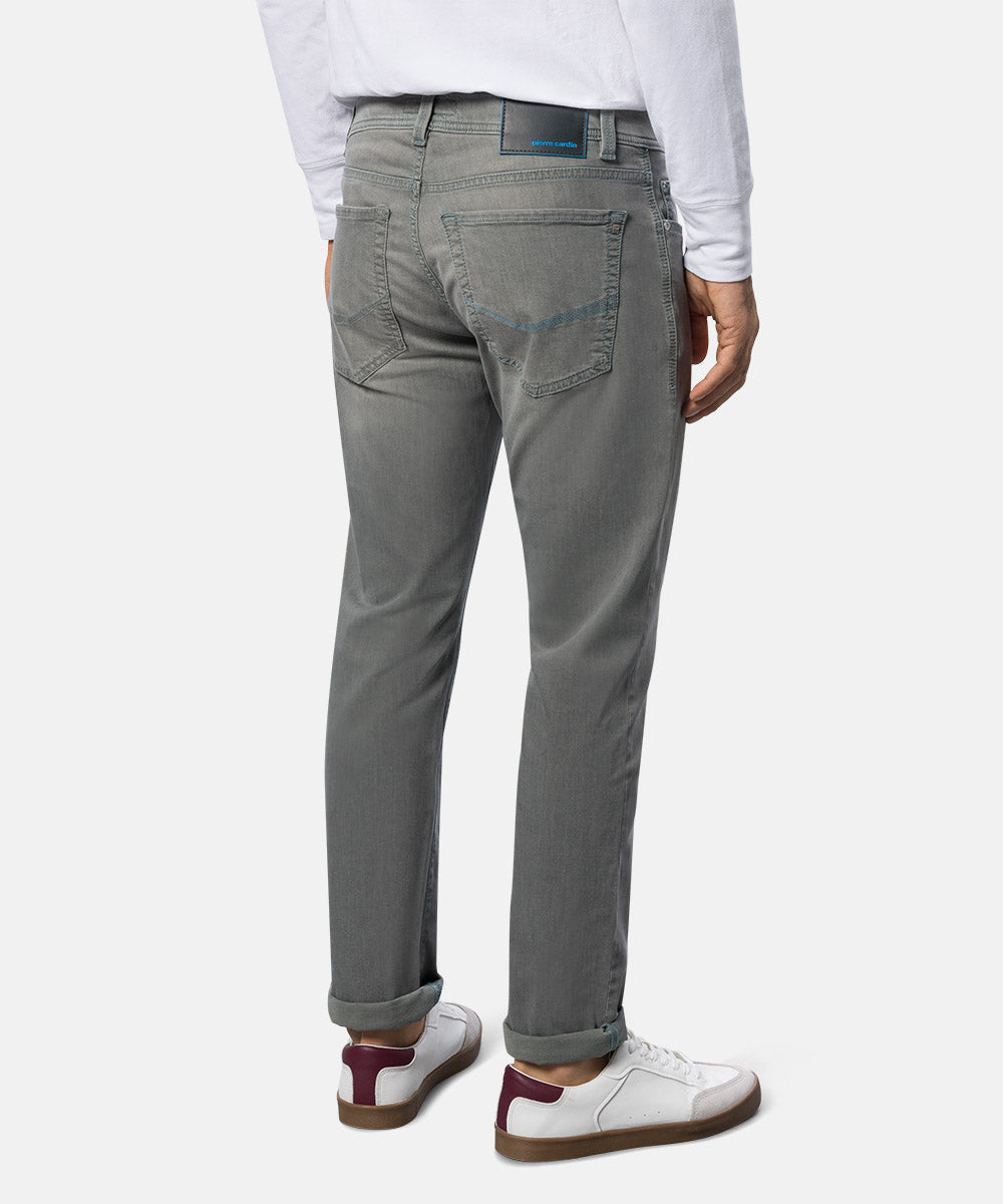 PIERRE CARDIN Lyon Tapered - Smoky Sage Denim - 34510 8028.5834 von Pierre Cardin