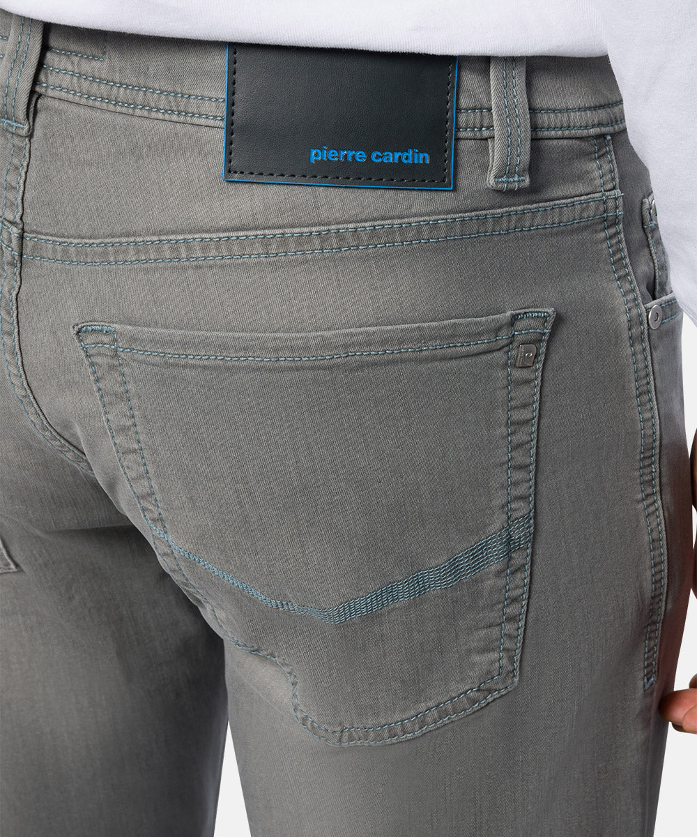 PIERRE CARDIN Lyon Tapered - Smoky Sage Denim - 34510 8028.5834 von Pierre Cardin