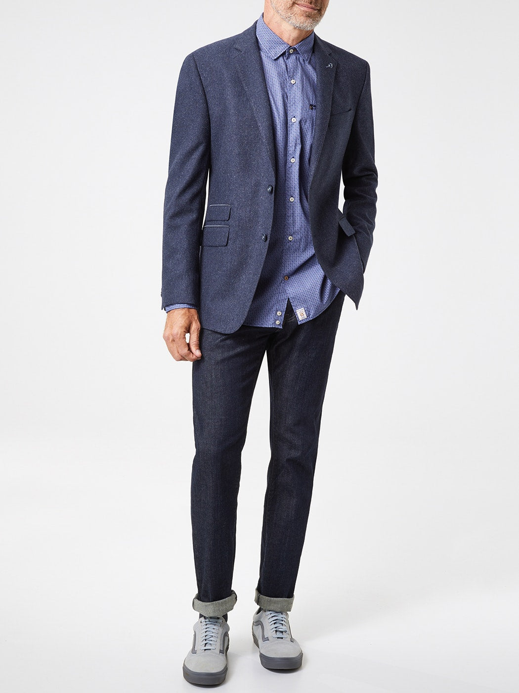 PIERRE CARDIN Deauville Five Pocket - Midnight Indigo - 3496 7010.01 von Pierre Cardin