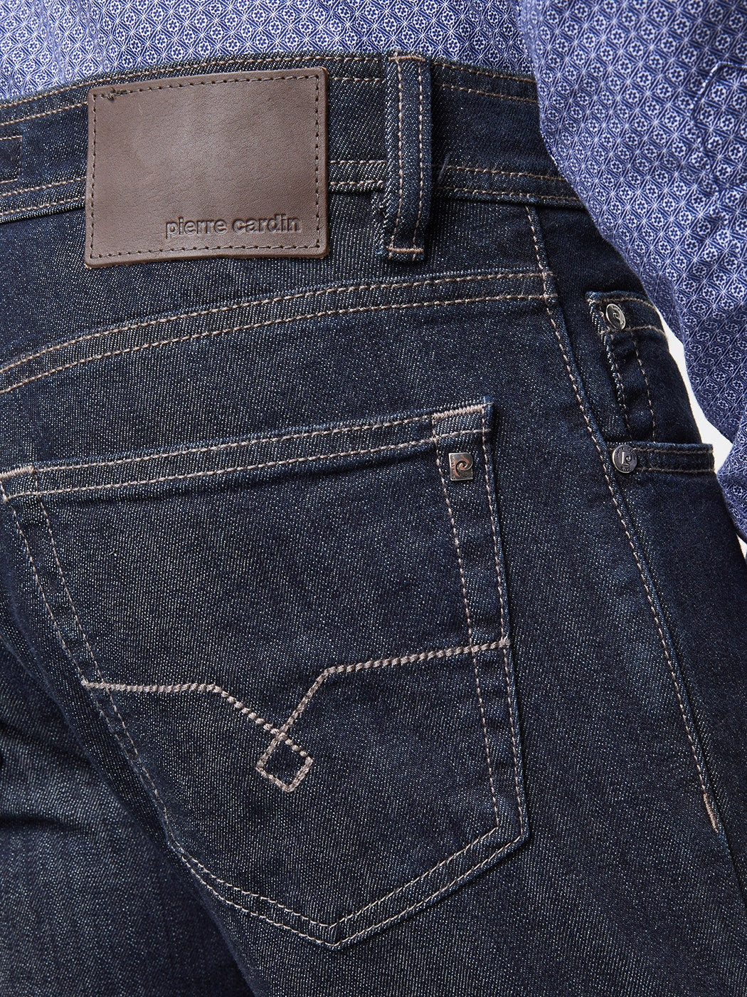 PIERRE CARDIN Deauville Five Pocket - Midnight Indigo - 3496 7010.01 von Pierre Cardin