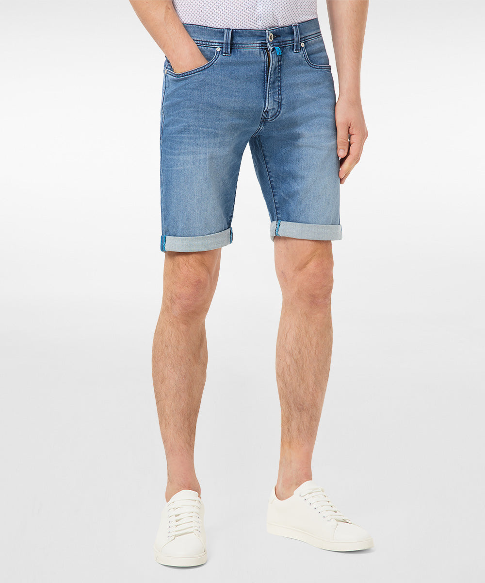 PIERRE CARDIN Lyon Futureflex Shorts - Denim Seafoam - 3852 8860.06