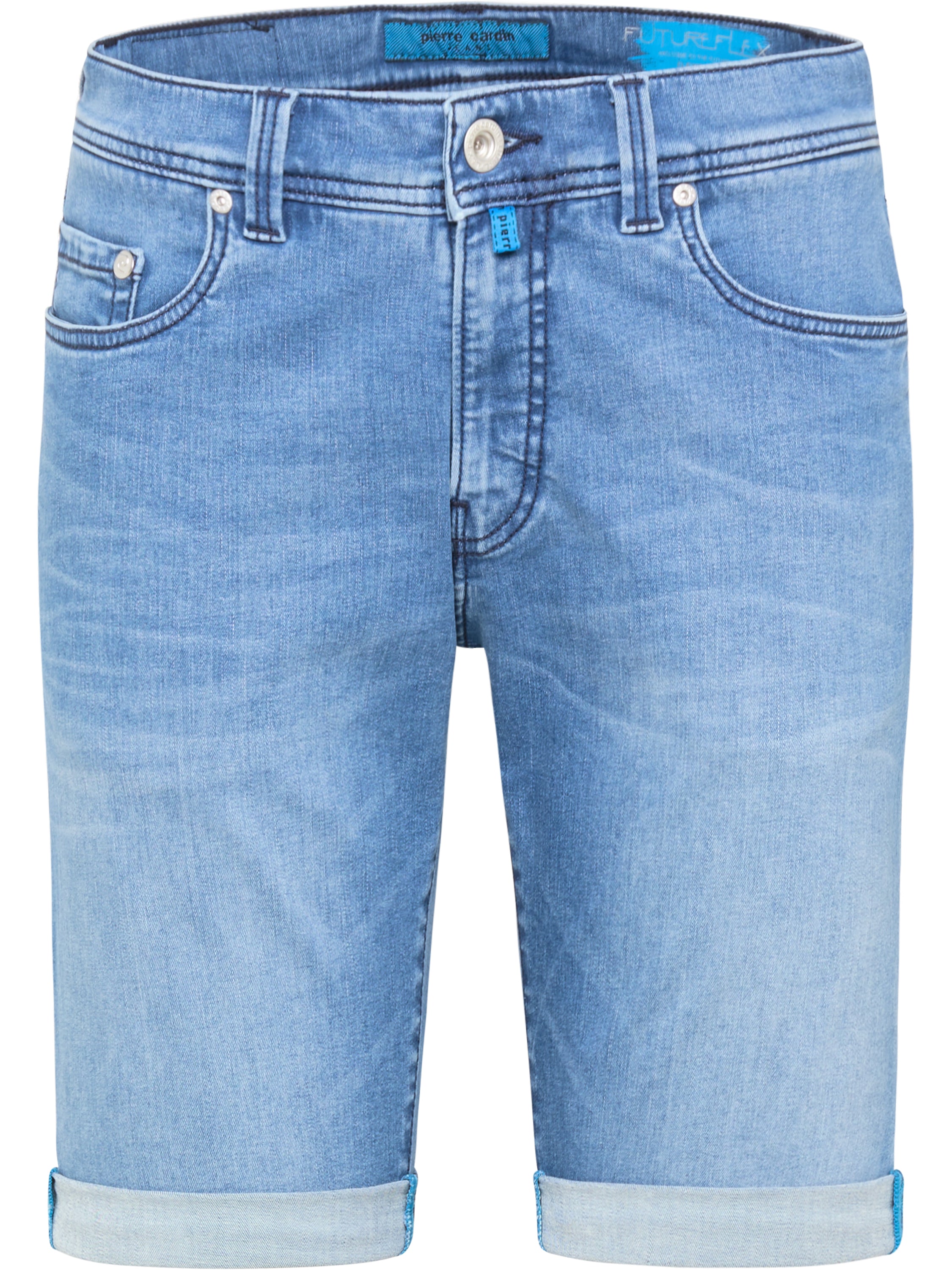 PIERRE CARDIN Lyon Futureflex Shorts - Denim Seafoam - 3852 8860.06