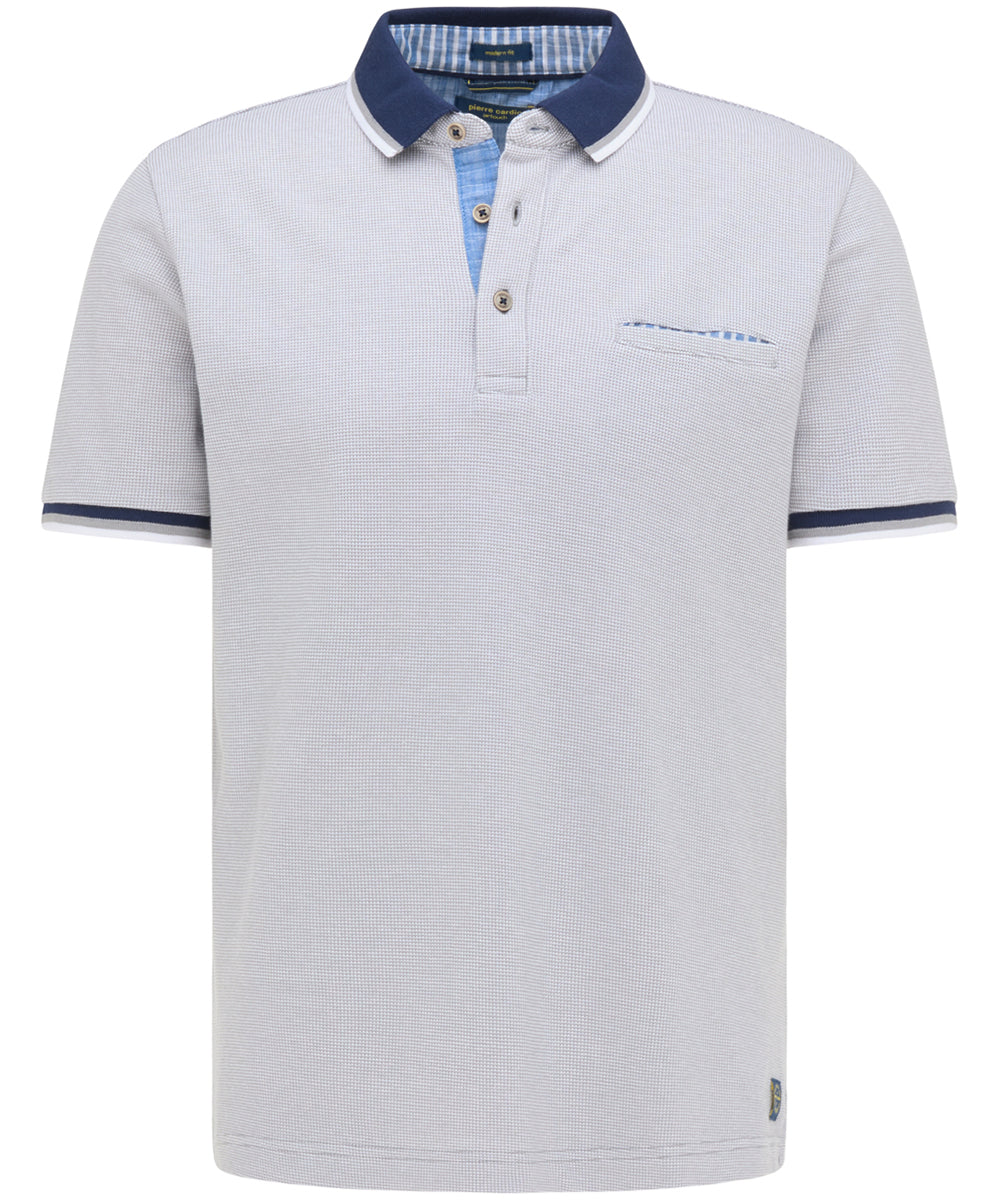 PIERRE CARDIN Poloshirt Bicolor - Silverstone Sky - 52124 1226.2500